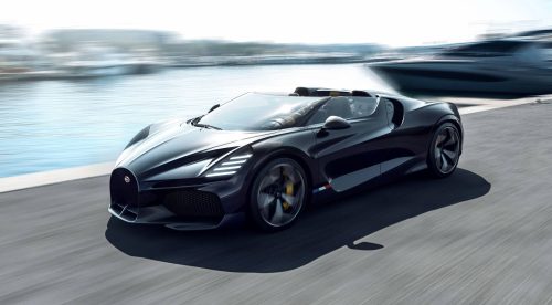 El Bugatti sin techo que cuesta cinco millones de euros 