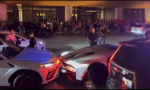 Un Lamborghini Urus choca contra el Bugatti Chiron de Bad Bunny