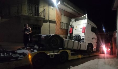 Un camión revoluciona la noche de un pueblo de Zamora