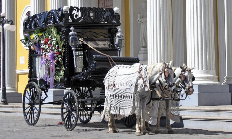 Carruajes fúnebres de caballos