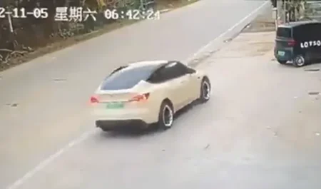 coche tesla accidente china