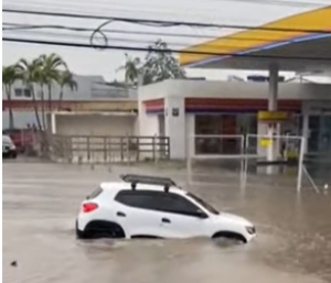 Renault Kwid inundación