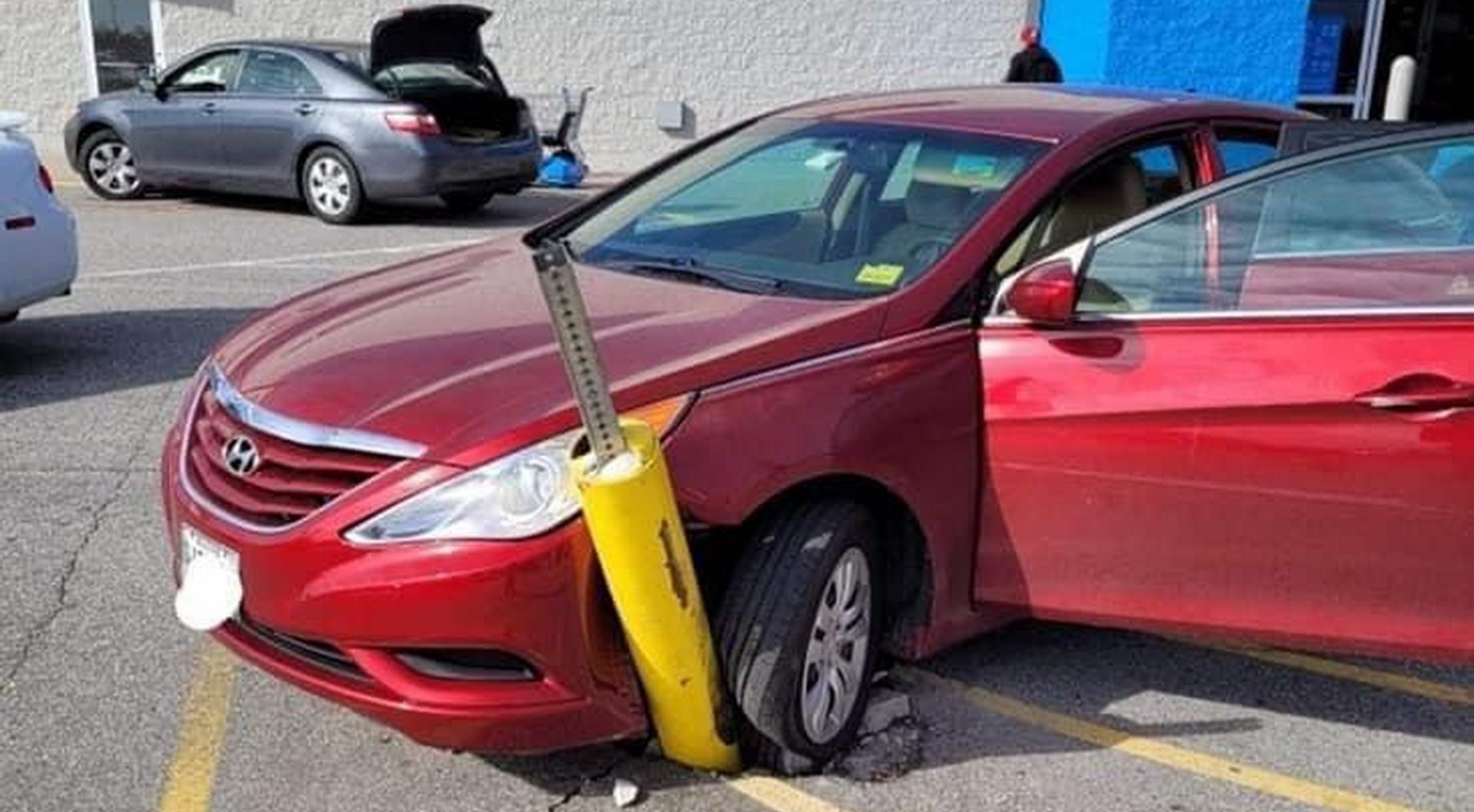 aparcamiento accidente