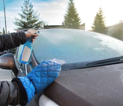 spray descongelante coche