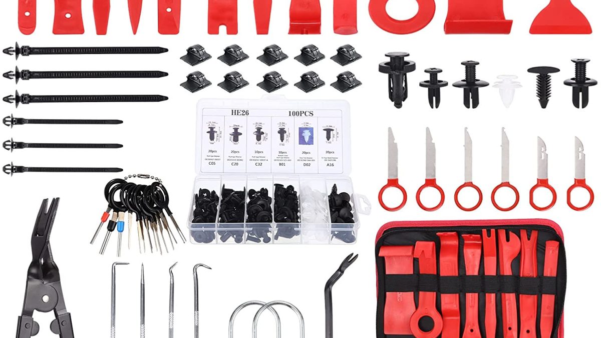 Día del Padre: kit de herramientas para el coche con 158 piezas por