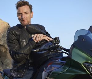 Ewan McGregor y Moto Guzzi
