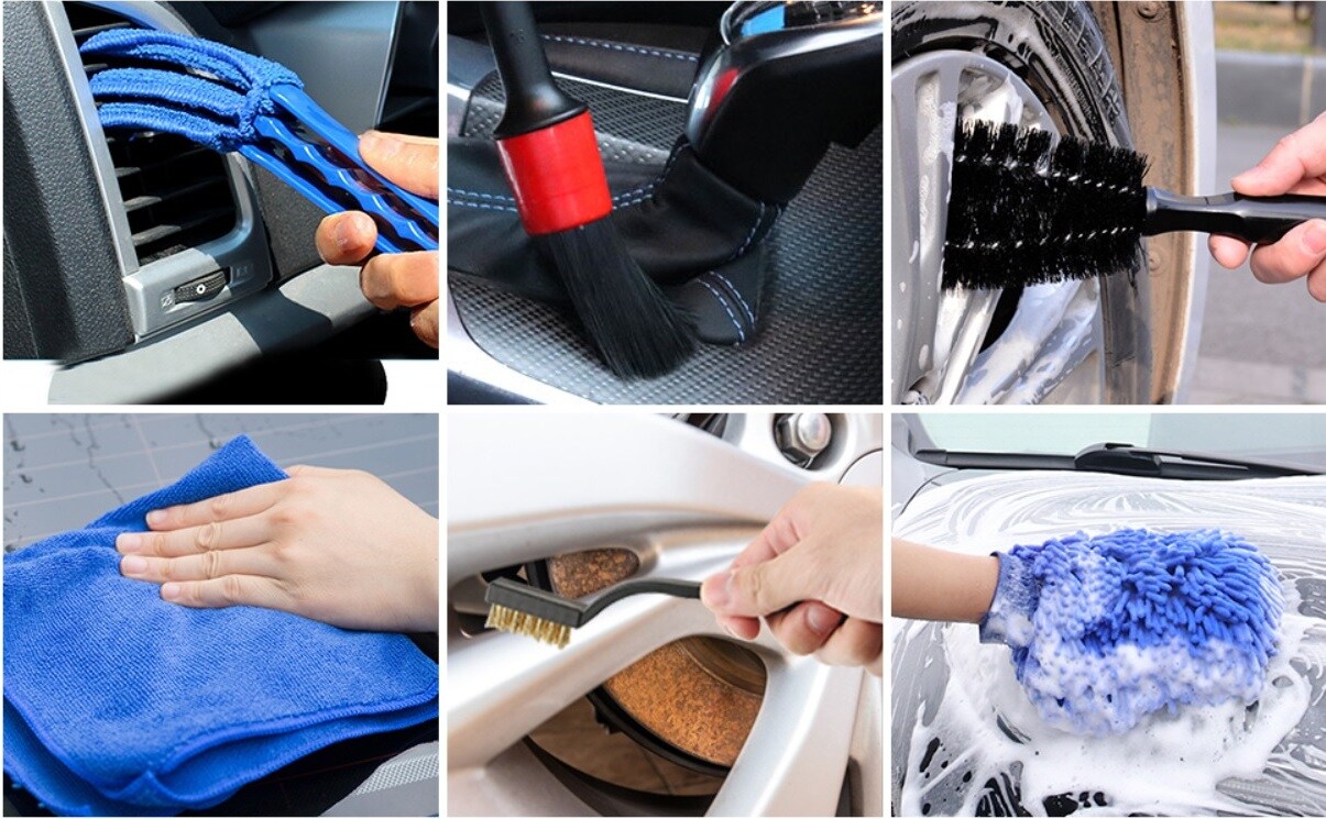 Limpia Llantas-accesorios de limpieza para coche-limpieza del coche