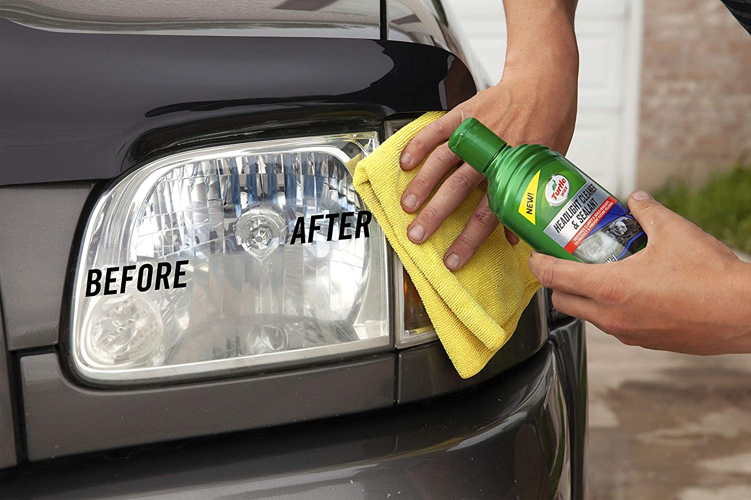 cómo limpiar los faros del coche