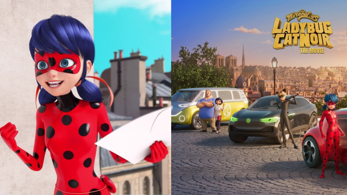 La superheroína Ladybug conduce un Volkswagen muy especial