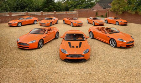 La fascinante locura naranja de Aston Martin 