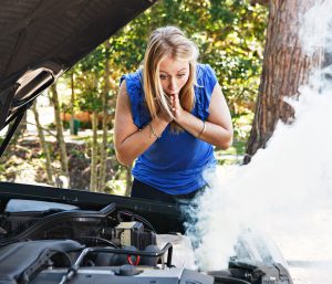 Revisión coche taller