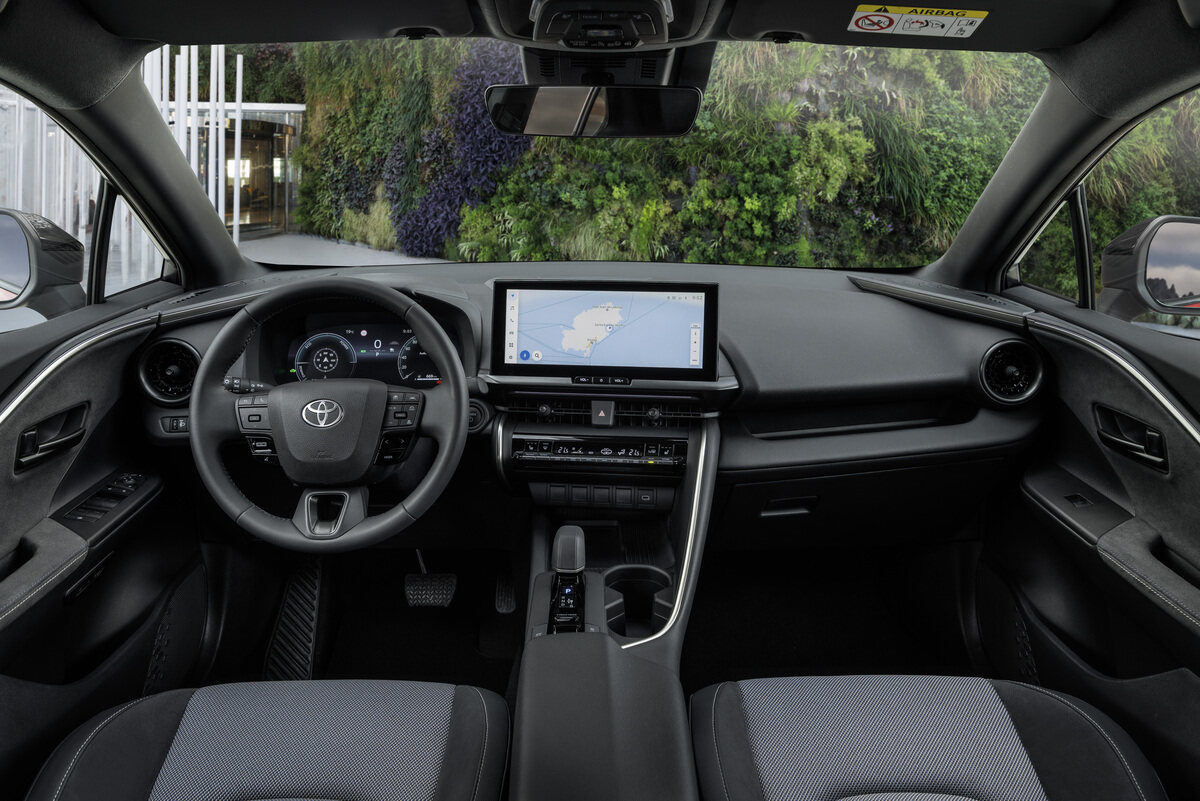 YEE PIN Organizer Per Console Centrale Per Toyota C-HR Hybrid 2024-2025, Vano Portaoggetti In ABS