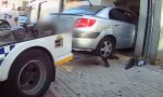 Detenido un conductor en Málaga por intentar ‘reventar’ un cajero con el coche