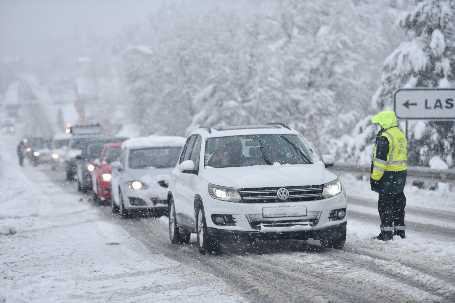 carretera nieve