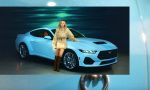 La actriz Sydney Sweeney diseña un Ford Mustang GT único que se sortea en Instagram