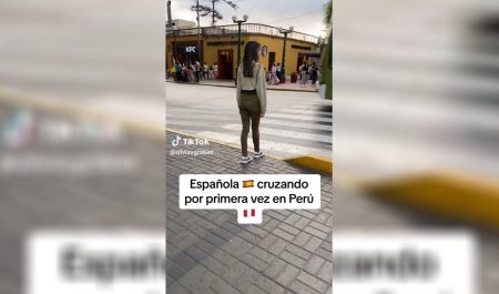 Paso de peatones Perú
