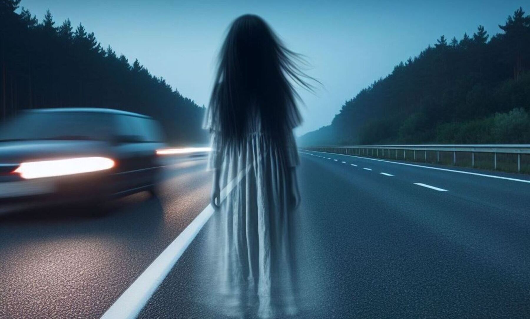 evento paranormal carretera
