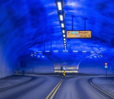 tunel laerdal noruega
