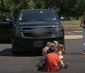 peligro coche grande