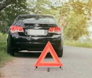 triángulos accidentes