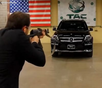 Mercedes GL a prueba de balas