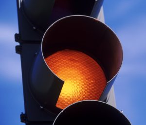 Semáforo ámbar