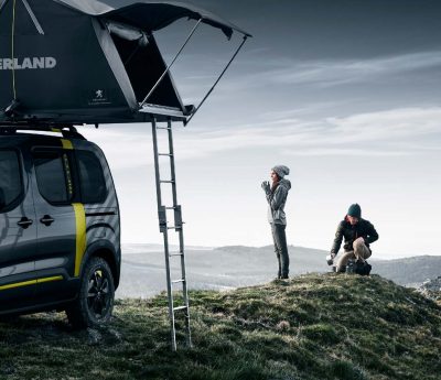 Tienda de campaña para coche