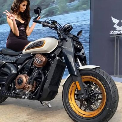 La copia china de la Harley-Davidson Sportster S que incorpora un innovador cambio por levas