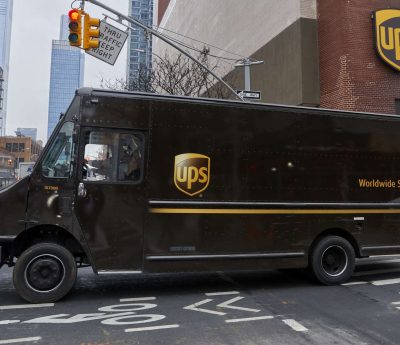 truco furgonetas UPS