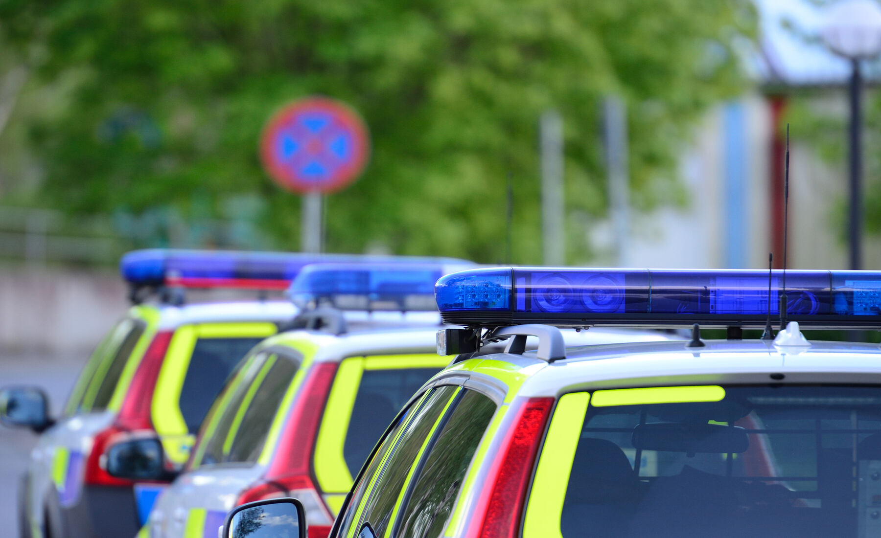 Suecia policía coches eléctricos