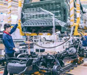 Fabrica de coches eléctricos en China