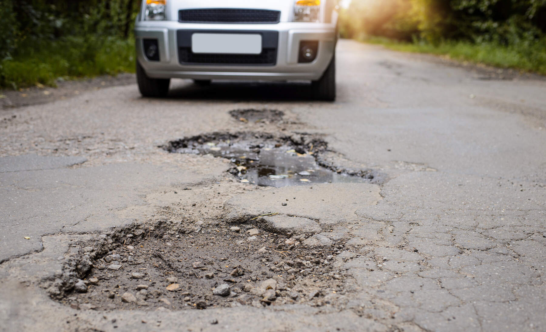 reclamar daños carretera