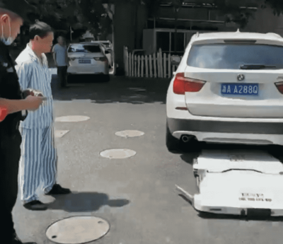 aparcar coche china