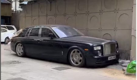 Rolls Royce abandonado