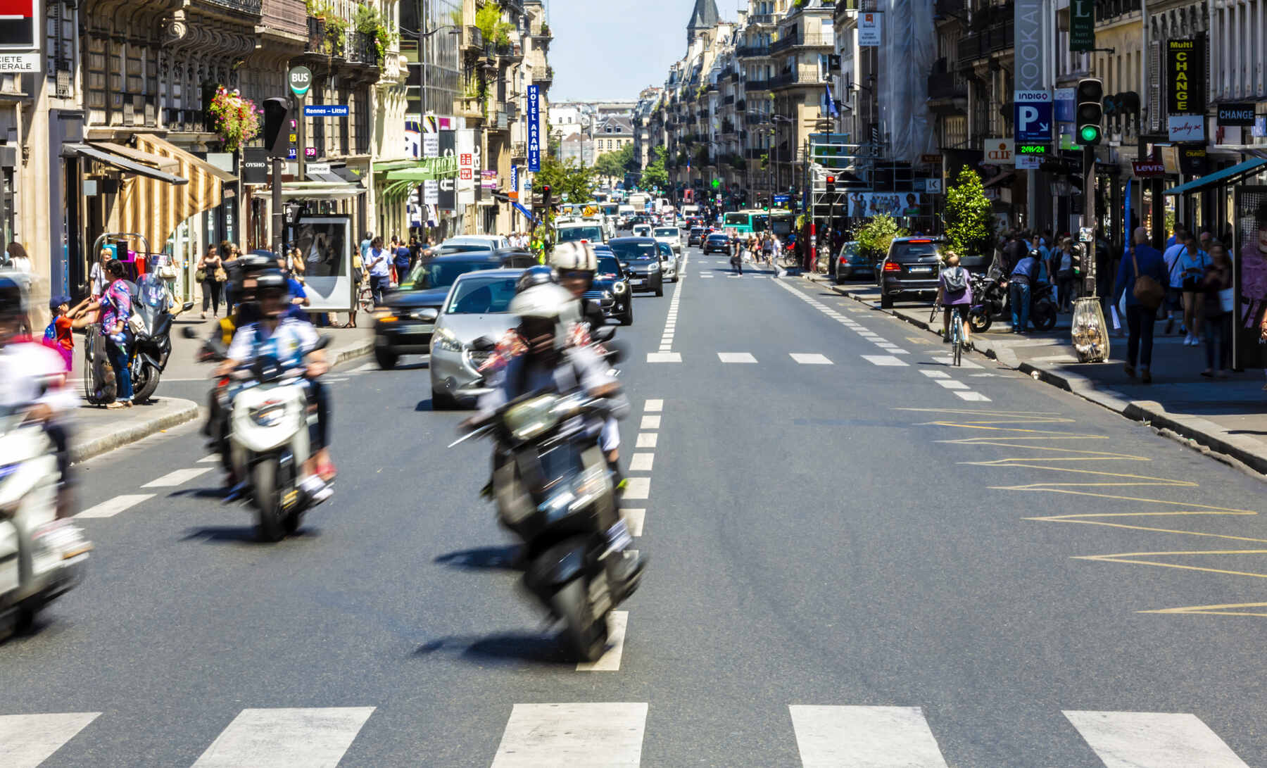 multa motos París