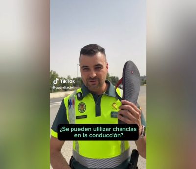 Conducir en Chanclas