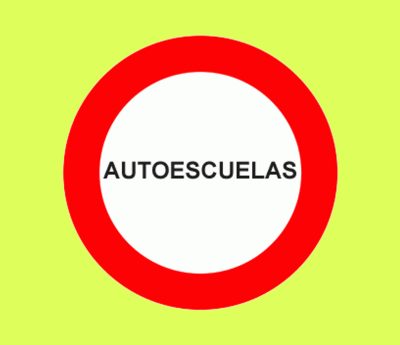 Señal prohibido autoescuela