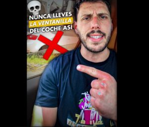 efecto cuchilla ventanilla coche