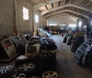 taller mecánico ilegal