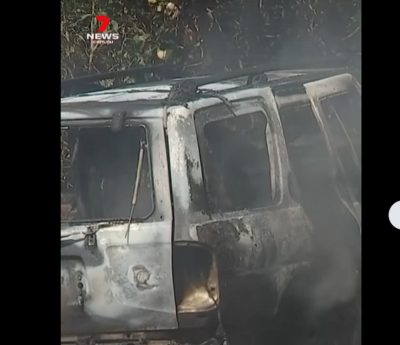 araña coche fuego