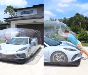 inflatable car bubble