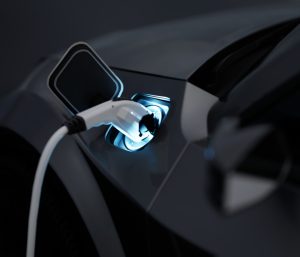 coche eléctrico cargador