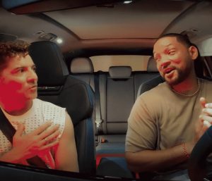 david bisbal y will smith en el coche