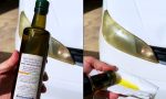 Un ‘tiktoker’ aconseja pulir los faros del coche con aceite de oliva: los comentarios son oro