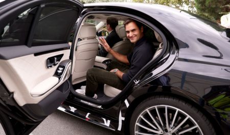 roger federer coche