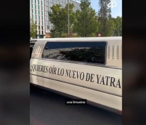 Sebastián yatra limusina