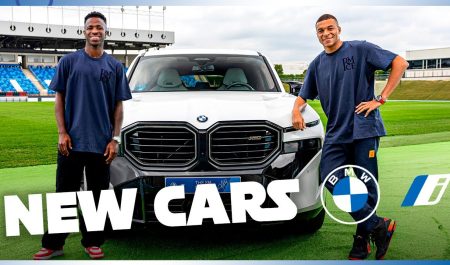 Así recibieron los jugadores del Real Madrid sus nuevos BMW para esta temporada