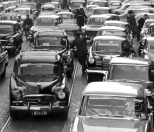 Aparcar Madrid años 60