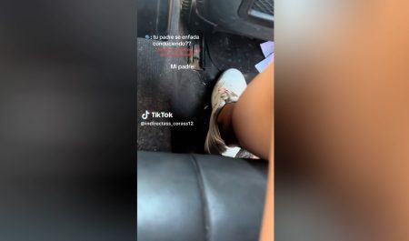 Una joven comparte la reacción de su padre mientras conduce y acumula casi dos millones de visitas en TikTok