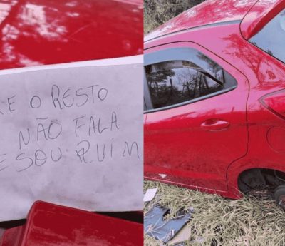 nota coche robado brasil